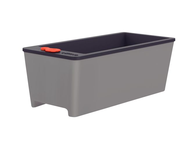 Sítio da Mata - VASO AUTOIRRIGAVEL CINZA UNICO