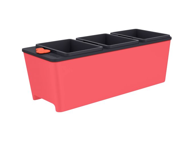 Sítio da Mata - VASO AUTOIRRIGAVEL ROSA TRIPLO