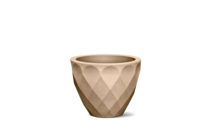 Sítio da Mata - VASO SAFIRA REDONDO 35 AREIA
