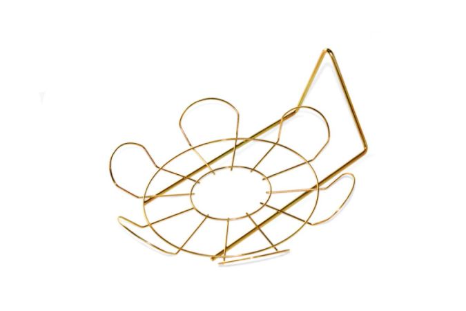 Sítio da Mata - SUPORTE MARGARIDA PEQUENO DOURADO