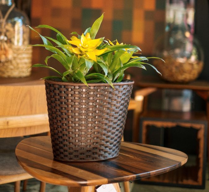 Sítio da Mata - VASO TRECCIA REDONDO 38 PRETO