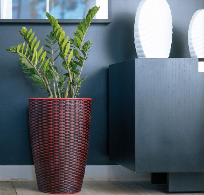 Sítio da Mata - VASO TRECCIA CONICO 30 ENVELHECIDO
