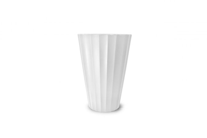 VASO CRETA CONICO 60 BRANCO