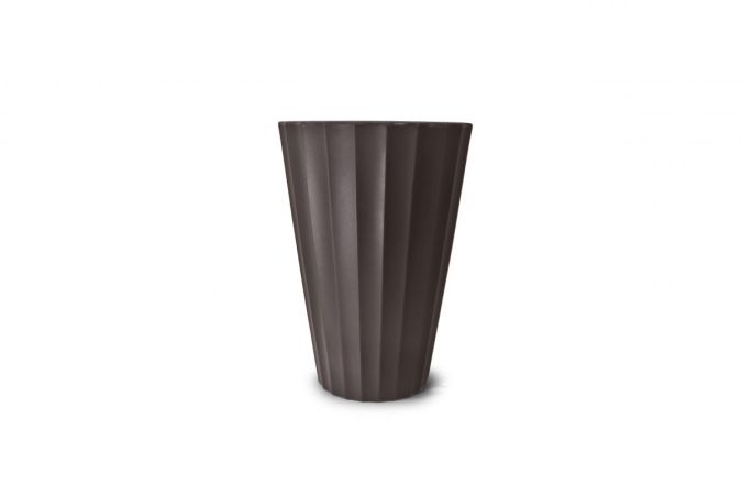 VASO CRETA CONICO 42 TABACO