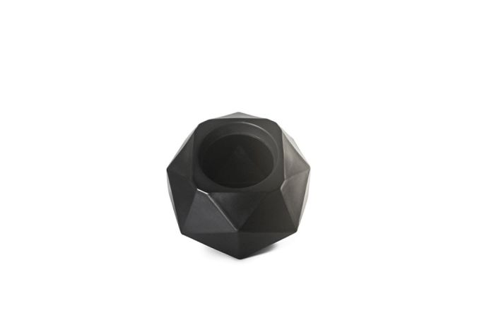 Sítio da Mata - VASO QUARTZO 16 PRETO